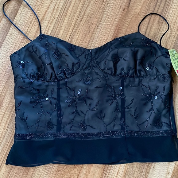 New sparkling evening top/ saree top - Picture 1 of 4